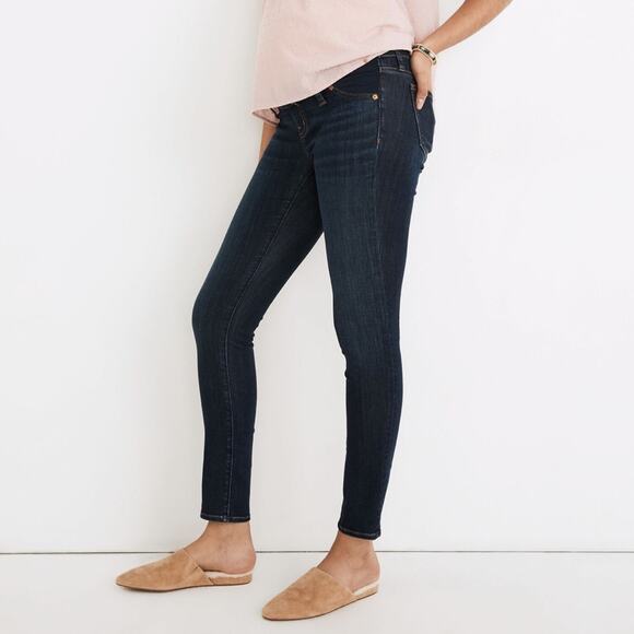 Madewell Denim - Madewell Maternity Side-Panel Skinny Jeans in Woodland Wash Size 25